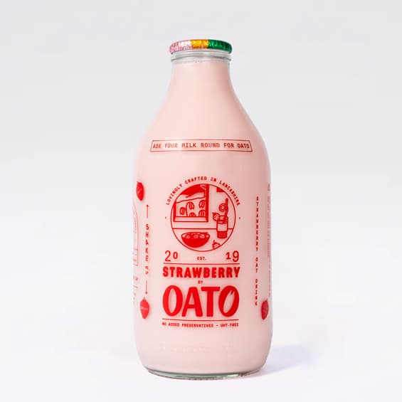 Oato Strawberry Oat M*lkshake