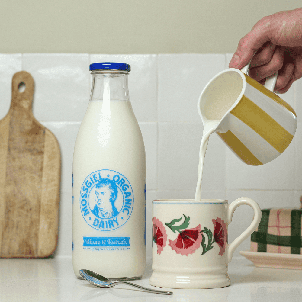 Mossgiel Organic Brewed Whole Milk 1L