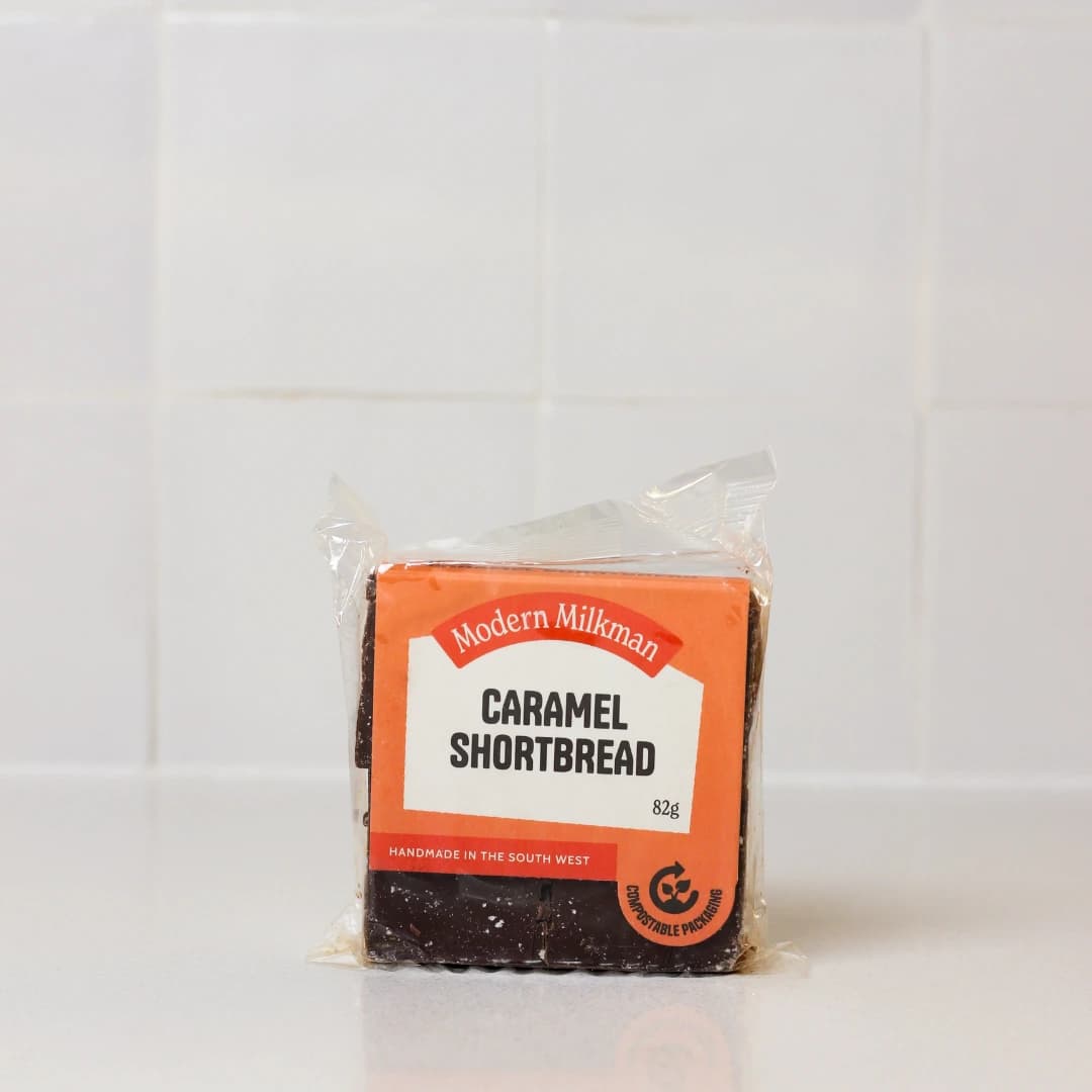 Modern Shortbread Packaging Modern Milkman Caramel Shortbread | Sweet Treats | The Modern Milkman